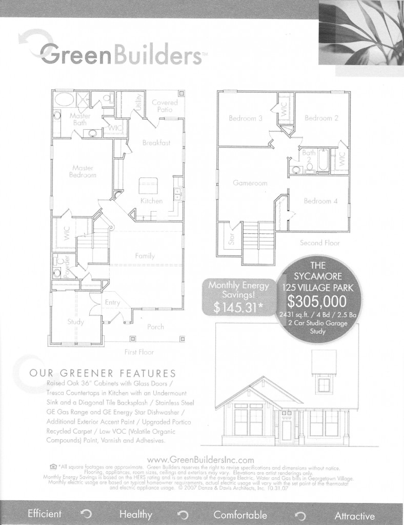 125 Village Park Floorplan